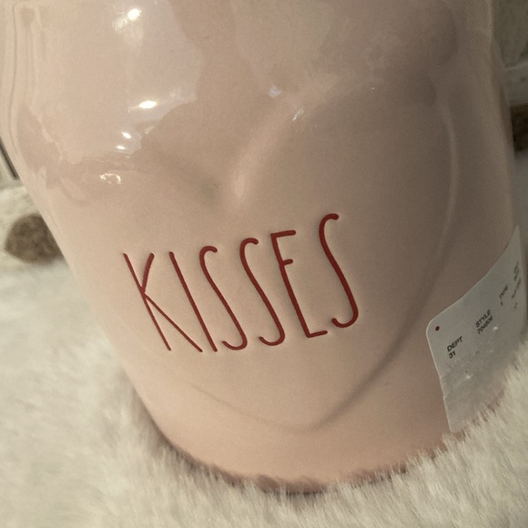 Rae Dunn Kisses Small Canister in Pink - Picture 2 of 6